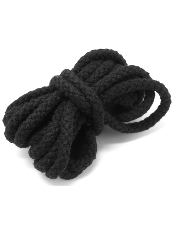 9.8ft Black Cotton Rope - CousinDIY