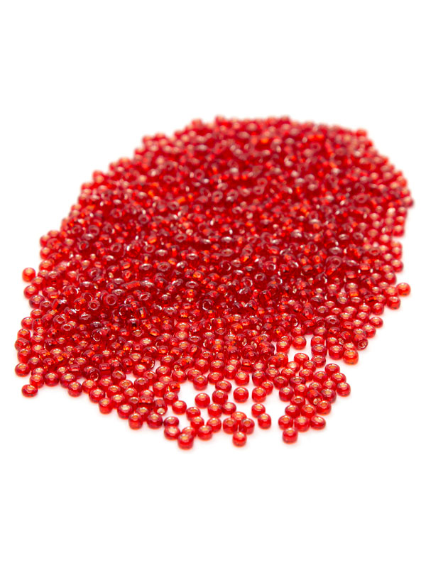 40G Red 11/0 Glass Seed Beads - CousinDIY