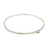 1pc  Ball Silver Plated Metal Chain Necklace Base