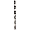1pc  fancy Oval link Silver Plated Metal Chain Bracelet Base