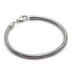 1pc  Snake Stainless Steel Chain Bracelet Base