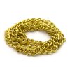 32in Gold Curb Metal Chain