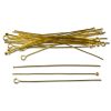 135 Gold  Metal Head and Eye Pins