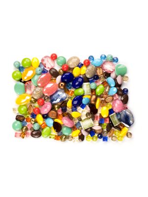 Acrylic Beads Long Rice Beads Tan 28x6mm 25pcs
