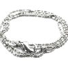 1pc Silver Ball Metal Chain Necklace Base