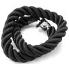 1pc Black Rope Nylon Rope Necklace Or Bracelet Base