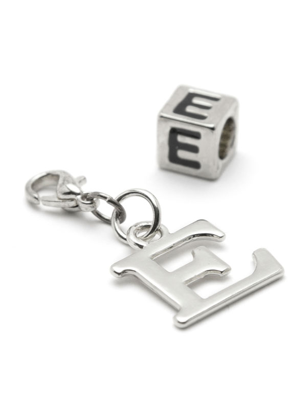 Alloy Keychain Charms Bulk For Jewelry Making Pendant Designer For Bracelet  Initial 26 Pieces Diy Letter