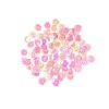 Crystal Iridescent 10mm Cupped Sequins, 120pc