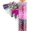 1Set Fairytale Bottle Glass Necklace And Bracelet Kit