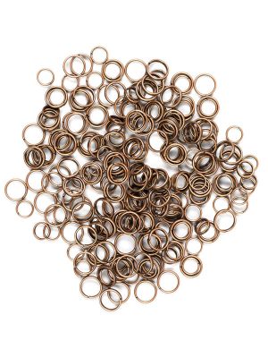 300Pcs Aluminum Open Jump Rings Split Rings Connector For DIY Jewelry  Making