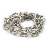22in Silver Cable Metal Chain