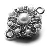 1pc Pearl and Metal Magnetic Clasp