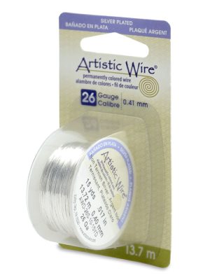Cousin Cord Basics 7-Strand Beading Wire .3mmX40' Silver