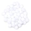 Large White Pom-Poms 4-pack 3-inch POM3IN-00773