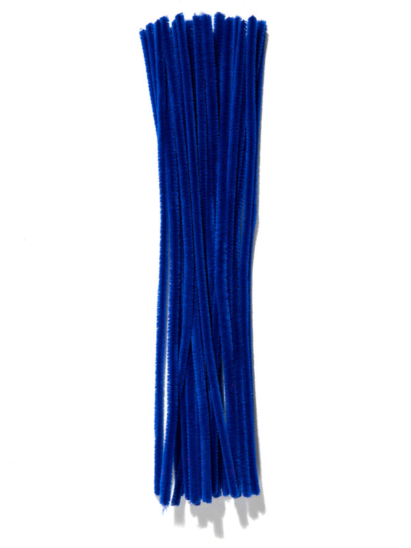 Neon Stems Pipe Cleaners, 6mm X 12 Inch, 100 Pack Blue Green