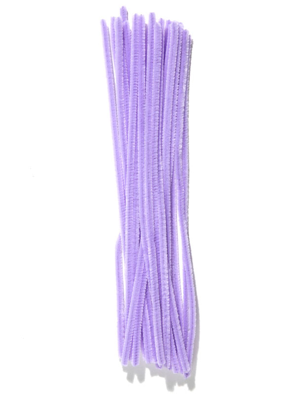12 x 6mm Chenille Stems: Purple – The Wreath Shop