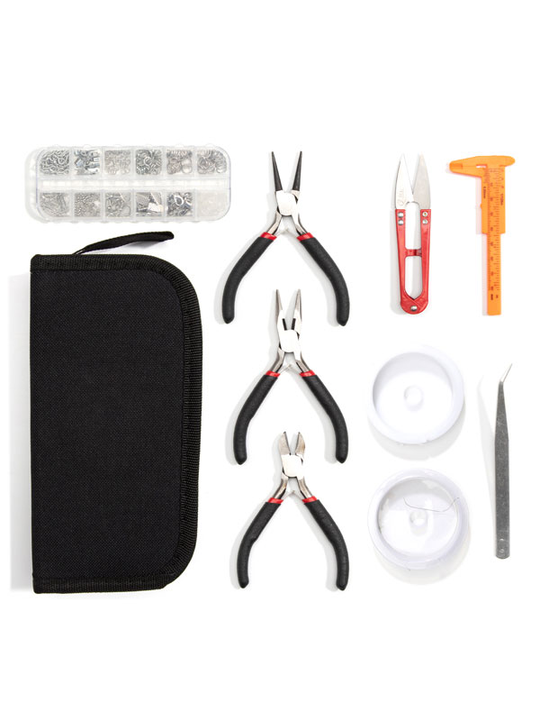 Starter Kit Jewelry Making, Necklace Findings Plier Tools