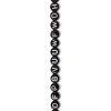 185pc Black Circle Acrylic Beads