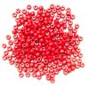 250pc Red  Plastic Pony Beads