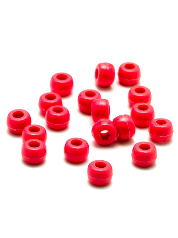 Cousin Red Pony Beads 250 ct
