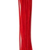 Red Chenille Pipe Cleaners, 6mm x 12 inch, 25 Pack