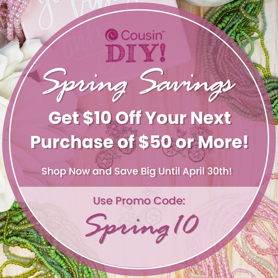 extended spring sale - $10 off of $50 or more : cousindiy